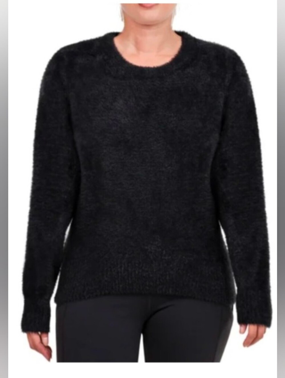Eyelash Crewneck Sweater